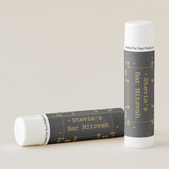 Bat or Bar Mitzvah  Space Torah Lip Balm (Front)
