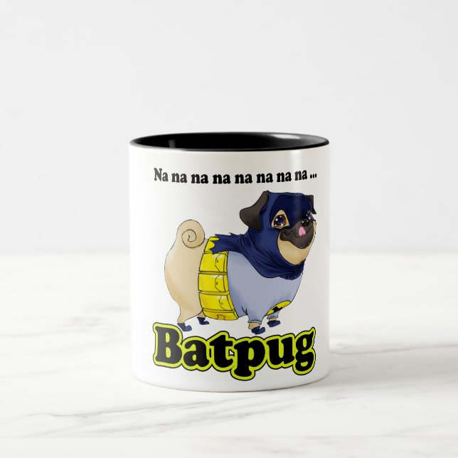 Bat Pug Mug (Center)
