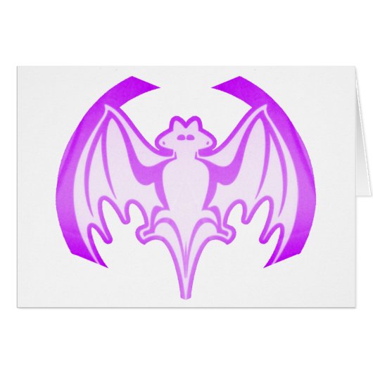 Bat Purple Inv jGibney The MUSEUM Zazzle Gifts (Front Horizontal)