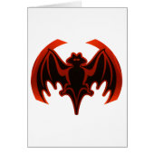 Bat Red The MUSEUM Zazzle Gifts (Front)