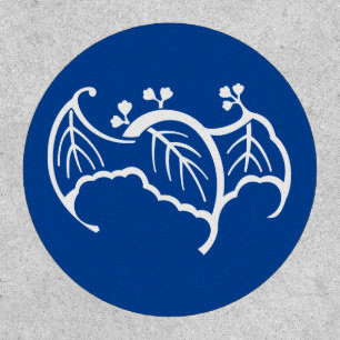 Bat shaped paulownia patch