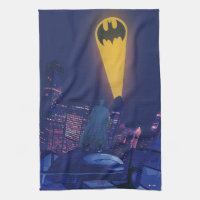 Bat Signal Over Gotham