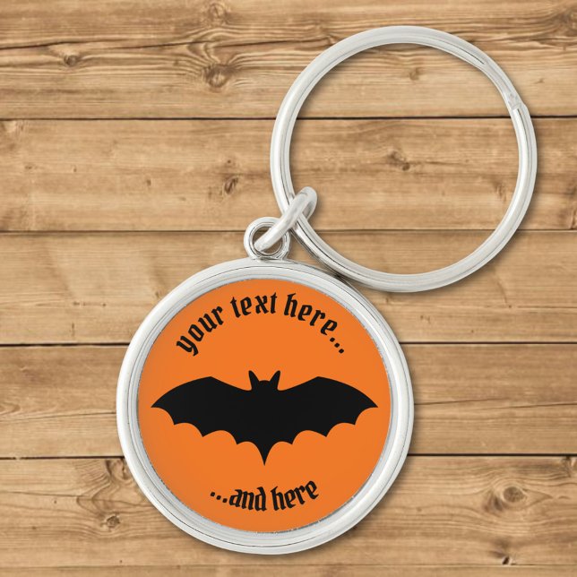 Bat Silhouette Keychain (Creator Uploaded)