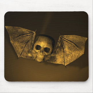 Bat Skull Mouse Pad