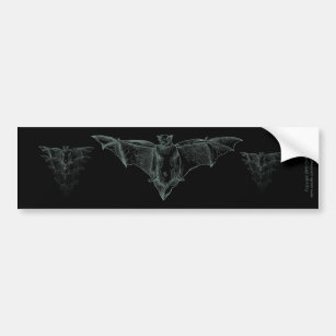Bat Smoke Bumper Sticker
