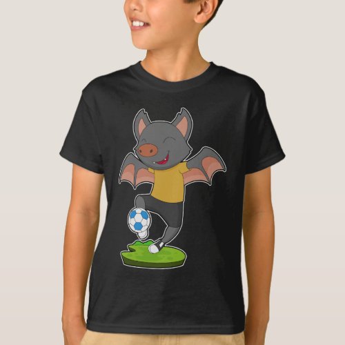 Bat Soccer player Soccer T_Shirt