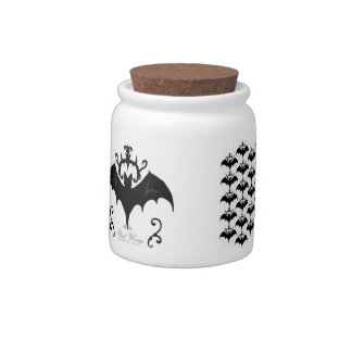 Bat Specimen Candy Jar