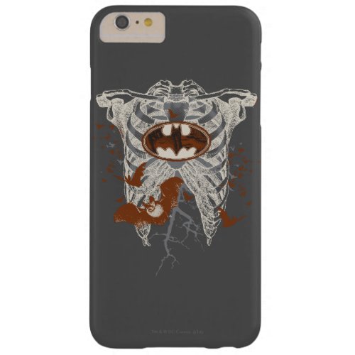 Bat Symbol Ribcage Vintage Collage Barely There iPhone 6 Plus Case