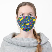 Bat Symbols Pattern Adult Cloth Face Mask