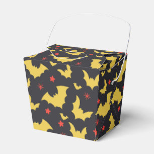 Bat Take Out Halloween Favor Box 