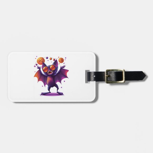  Bat-tastic Party Luggage Tag (Front Horizontal)