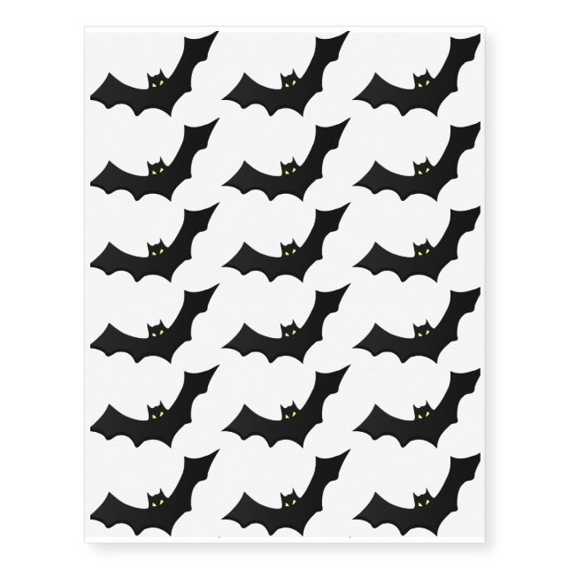 Bat Tats Temporary Tattoos (Front)