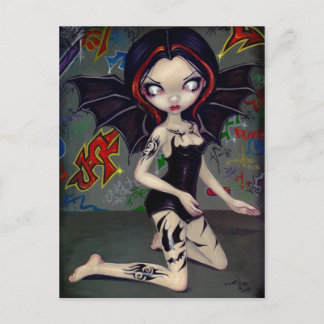 "Bat Tattoos" Postcard