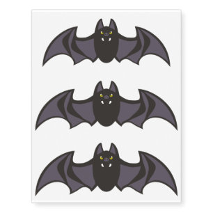 Bat Temporary Tattoos
