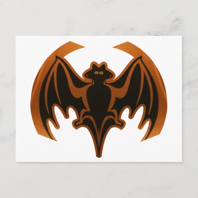 Bat The MUSEUM Zazzle Gifts Postcard (Front)