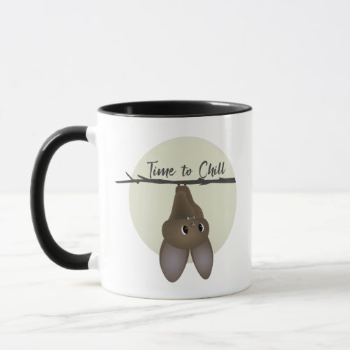 bat _ time to relax mug