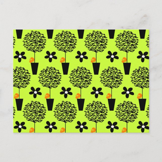 Bat Topiary Postcard (Front)