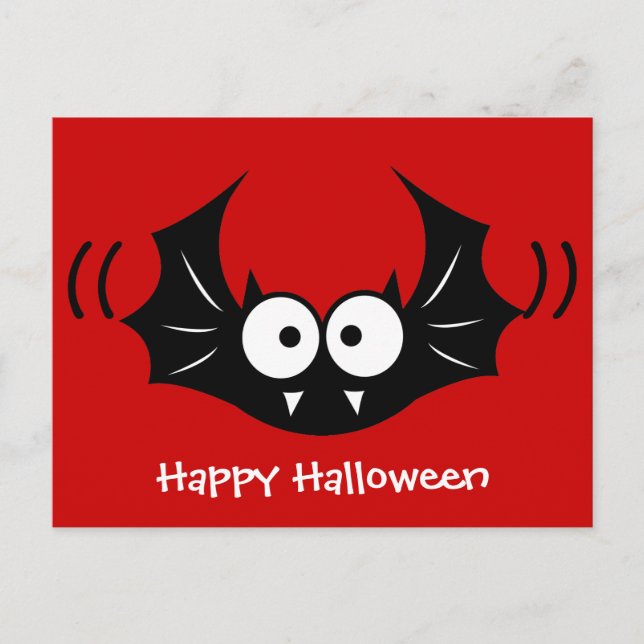 Bat vampire postcard (Front)