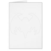 Bat White The MUSEUM Zazzle Gifts (Front)