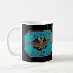 BAT WINGS ELIXIR  funny halloween  Coffee Mug