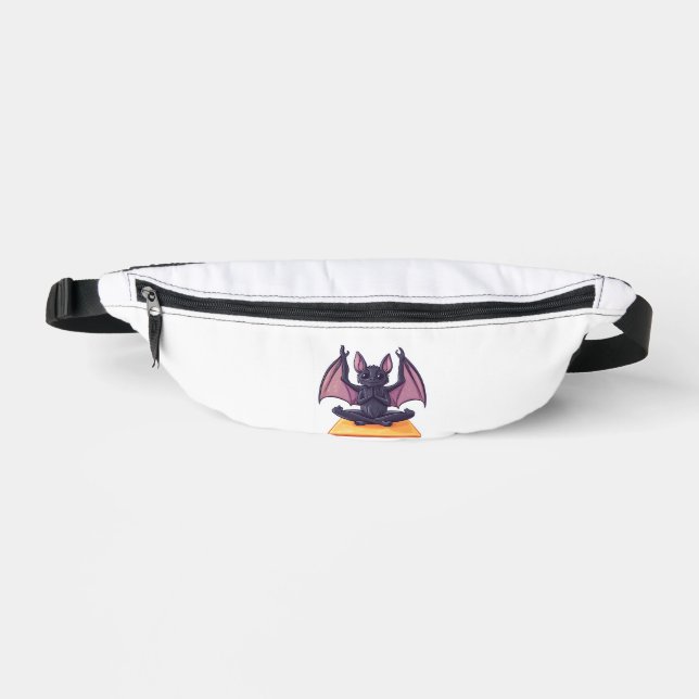 Bat Yoga Flow Fanny Pack (Front)