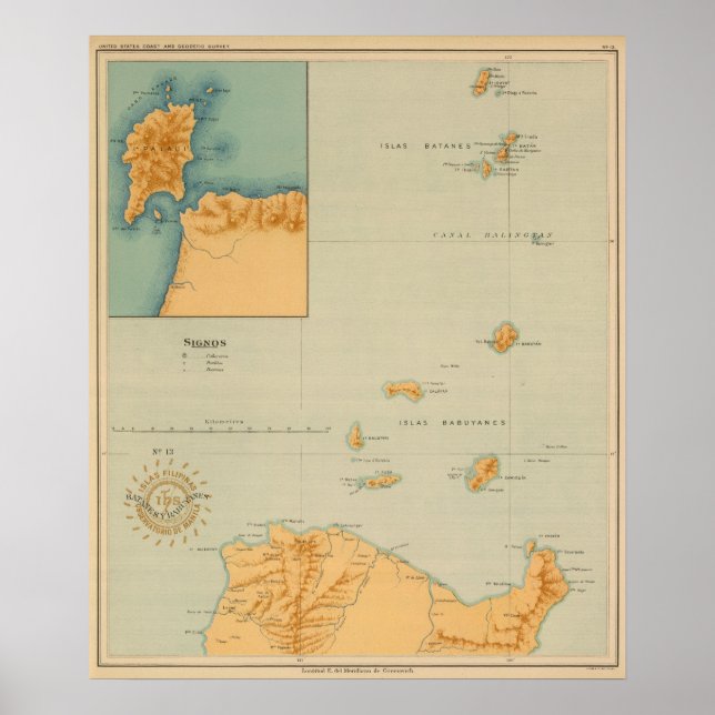 Batanes and Babuyanes No 13 Poster (Front)