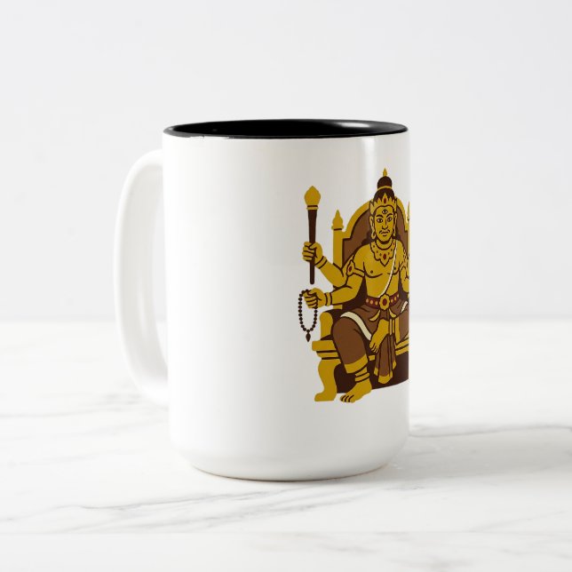 Batara Guru Two-Tone Coffee Mug (Front Left)