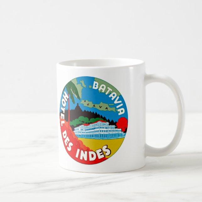Batavia Hotel Des Indies Coffee Mug (Right)