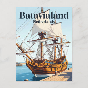 Batavialand Netherlands Postcard