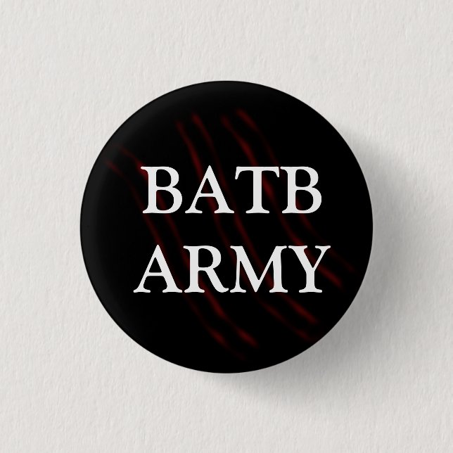 BATB Army Pinback Button (Front)