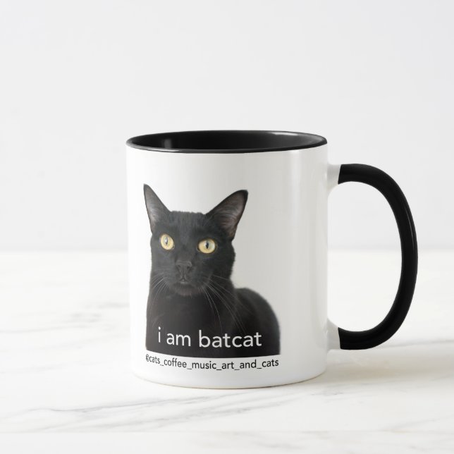Batcat: I am Batcat mug (Right)