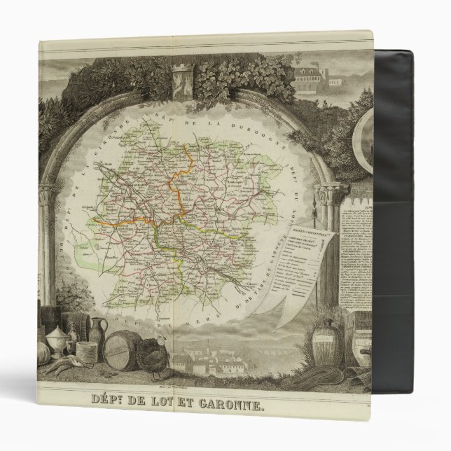 Batch and Garonne 3 Ring Binder (Front/Inside)