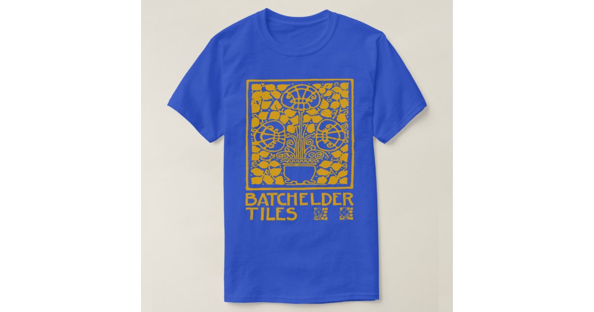Batchelder Tiles Catalog Illustration TShirt Zazzle