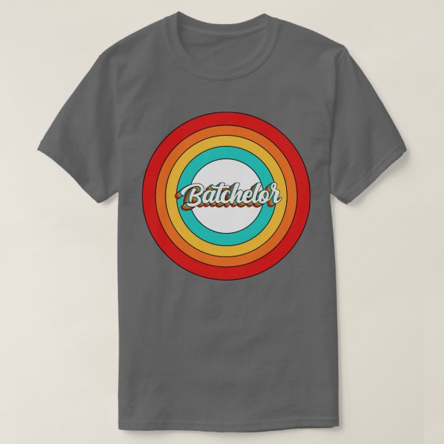 Batchelor Name Shirt Vintage Batchelor Circle (Design Front)