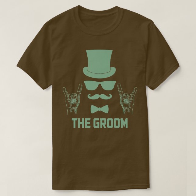 Batchelor Party Funny The Groom  T-Shirt (Design Front)