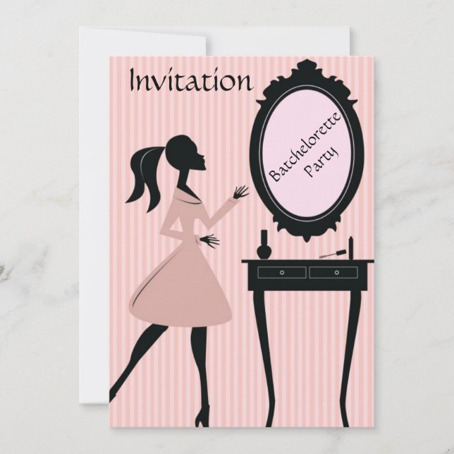 Batchelorette Party Invitation (Front)