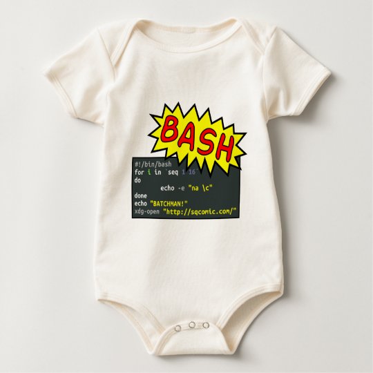 Batchman Baby Bodysuit