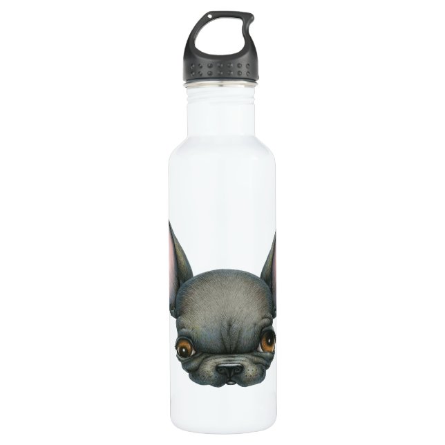 Batdog Head Water Bottle (Front)