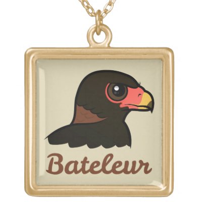 Bateleur Profile Gold Plated Necklace