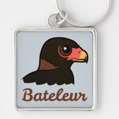 Bateleur Profile Keychain