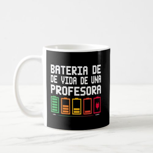Bateria De Vida De Una Profesora  Coffee Mug