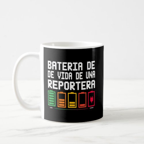 Bateria De Vida De Una Reportera  Coffee Mug
