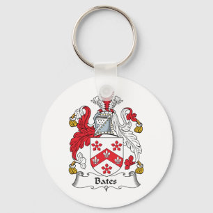 Bates Family Crest Keychain