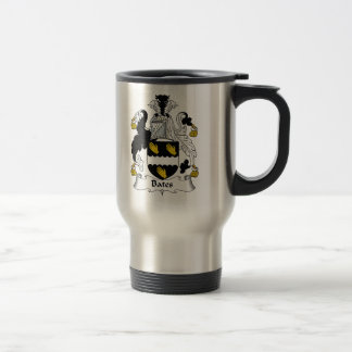 Bates Family Crest Travel Mug