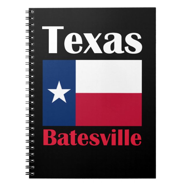 Batesville TX Notebook (Front)
