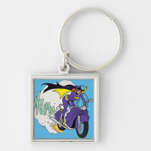 Batgirl Cycle Keychain (Front)