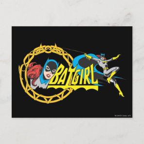 Batgirl Display Postcard