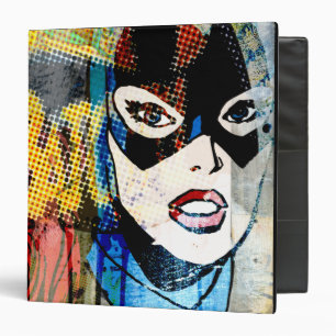 Batgirl Head Binder