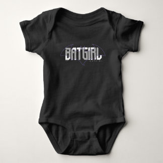 Batgirl Hi-Tech Name Graphic Baby Bodysuit