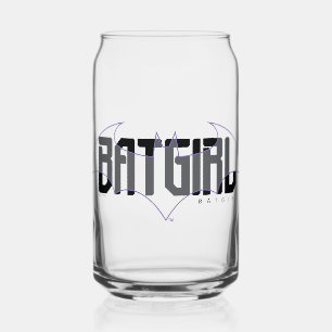 Batgirl Hi-Tech Name Graphic Can Glass